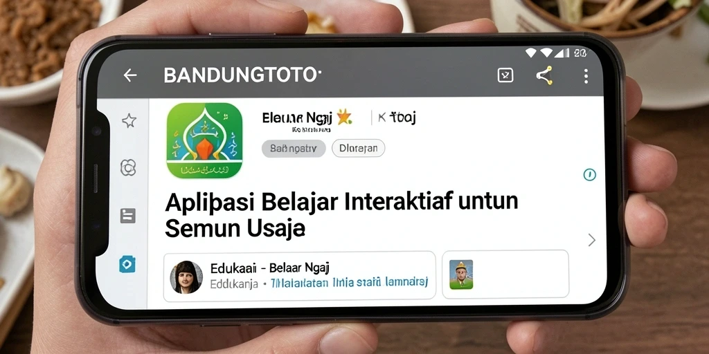Tampilan antarmuka BANDUNGTOTO yang interaktif dan edukatif.